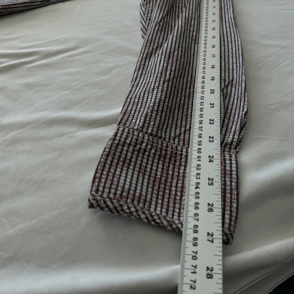 Jack & Jones Vintage Denim Men's Long Sleeve Button Up Shirt Size X-Large Check - Picture 10 of 13